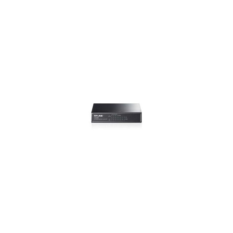 Switch 8 puertos 10 - 100mbps con 4 ptos poe tp - link