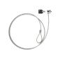 Cable seguridad universal tooq con llave para portatil tqclkc0025 1 -5m
