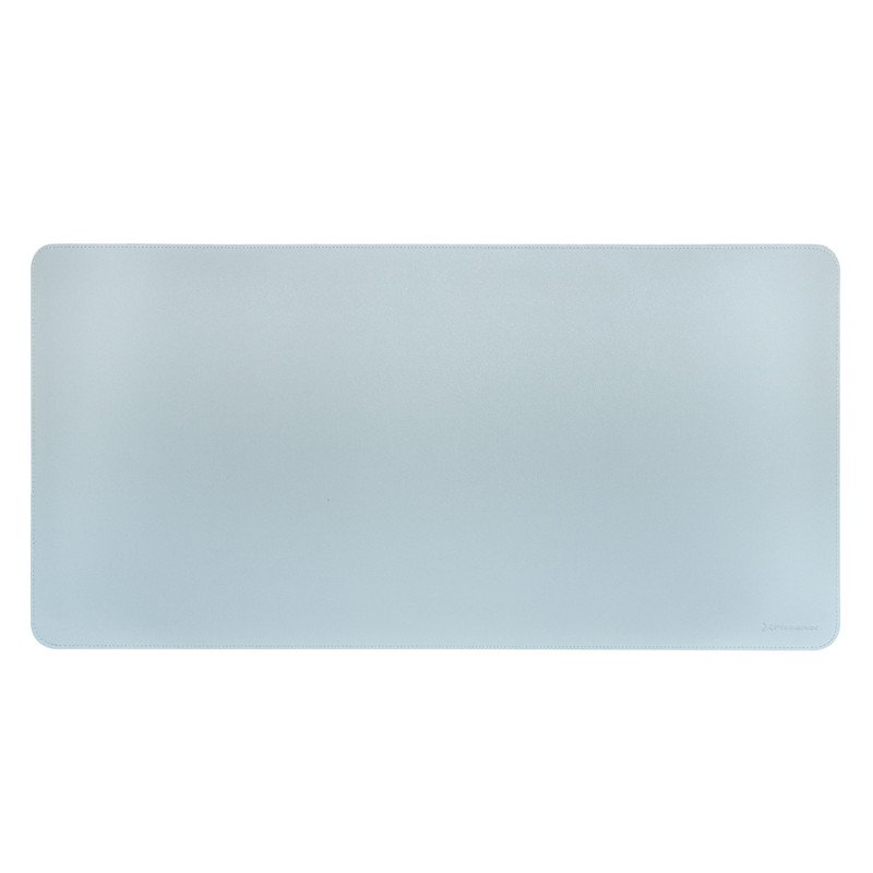 Phoenix matepad alfrombrilla escritorio ratn pu 80 x 40 cm antideslizante impermeable materal simil cuero azul - gris