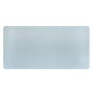 Phoenix matepad alfrombrilla escritorio ratn pu 80 x 40 cm antideslizante impermeable materal simil cuero azul - gris