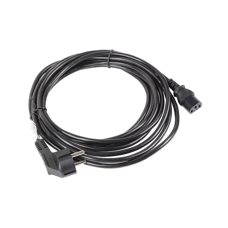 Cable de alimentacion lanberg schuko cee 7 - 7 a iec320 c13 10m