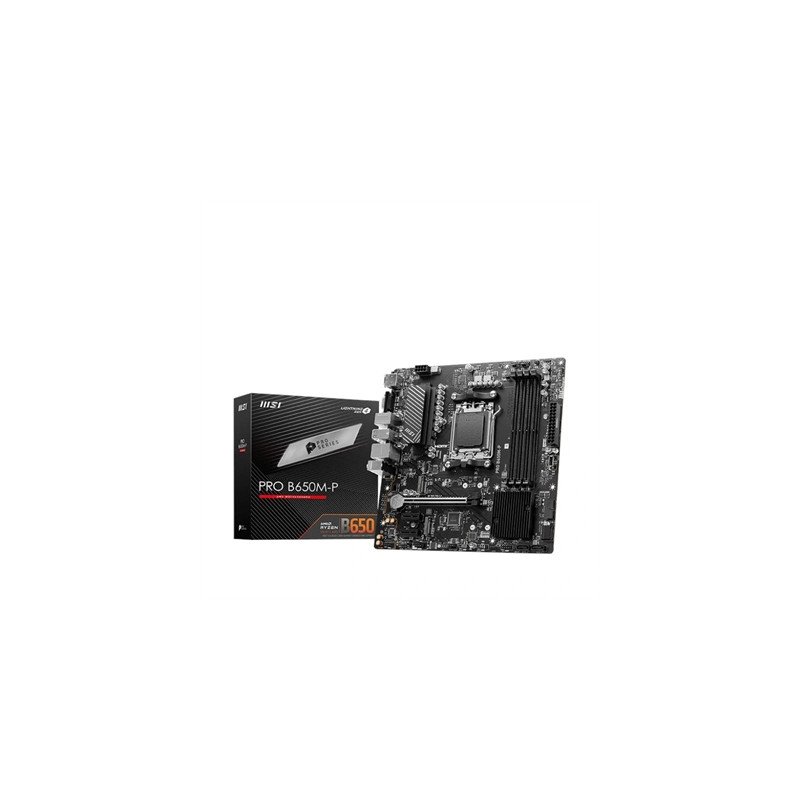 Placa base msi am5 pro b650m - p matx