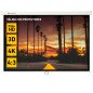 Pantalla manual videoproyector pared y techo phoenix 100 ratio 4:3 - 16:9 2m x 1.5m posicion ajustable - carcasa blanca - tela s