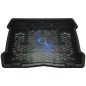 Soporte - base de refrigeracion conceptronic thana05b  para portatiles hasta 15.6 pulgadas ventilador 125mm
