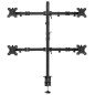 Soporte de mesa ewent ew1514 para 4 monitores tv hasta 32 pulgadas