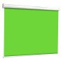 Panel chromakey pantalla plegable phoenix tejido verde chroma antarrugas montaje techo y pared 2 x 2.5m