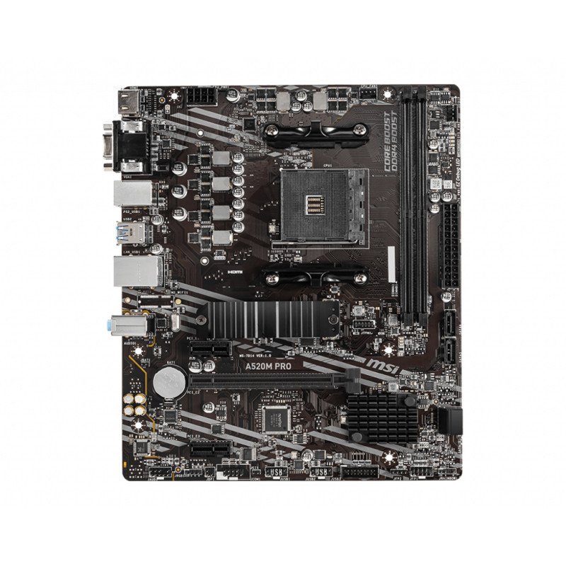 Placa base msi am4 a520m pro m - atx