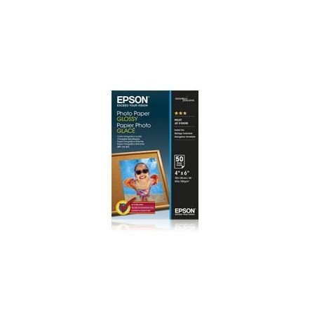 Papel foto epson s042547 glossy 10x15 50 hojas