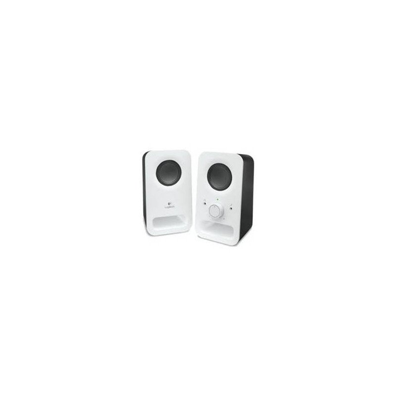 Altavoces logitech z150 2.0 -  blancos -  6w