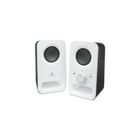 Altavoces logitech z150 2.0 -  blancos -  6w