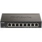 Switch d - link 8 puertos gestionable easysmart poe 64w