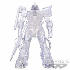 Figura banpresto zaku char's custom  mobile suit gundam internal structure ver.b