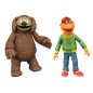 Set de 2 figuras diamond select toys the muppets los teleecos scooter and rowlf