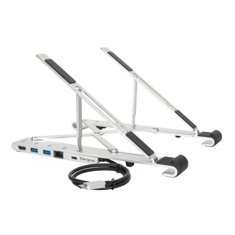 Soporte para portatil targus portable stand and dock 15.6 pulgadas plata