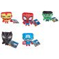 Assortimento peluche Mattel Marvel 20 cm 16 unità