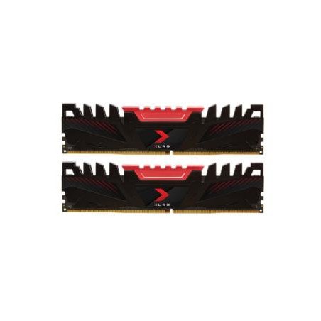Memoria ddr4 16gb 2x8gb 3200mhz dimm pc4 - 25600 pny cl16 1.35v xlr8