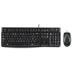 Teclado + mouse logitech mk120 usb 2.0 ingles