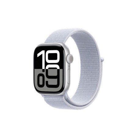 Smartwatch apple watch series 10 gps 42mm silver case blue sport loop