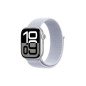 Smartwatch apple watch series 10 gps 42mm silver case blue sport loop