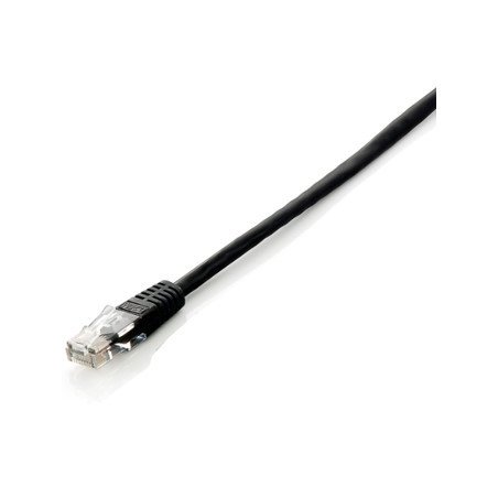 Cable red equip latiguillo rj45 u -  utp cat6 10m negro