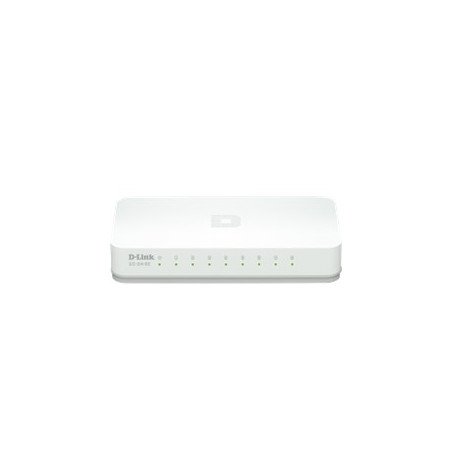 Switch 8 puertos 10 - 100 mb soho d - link
