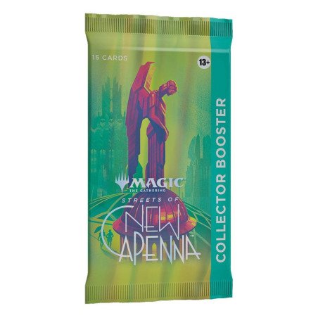Juego de cartas sobre individual wizards of the coast magic the gathering streets of new capenna sobre coleccionista ingls