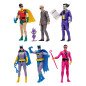 Surtido de 6 figuras mcfarlane dc retro batman 66 15cm