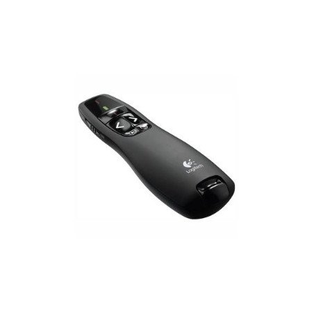 Mando wireless inalambrico logitech r400 profesional presenter wireless puntero laser 15 m 2.4 ghz