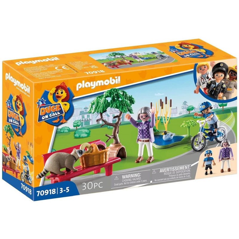 Playmobil duck on call accion policial atrapa al ladron!