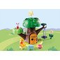 Playmobil 1.2.3 & disney winnie the pooh & piglet casa del rbol