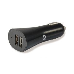 Cargador de coche conceptronic cusbcar4a 2x usb tipo a