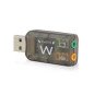 Adaptador de audio ewent sonido virtual 3d 5.1 -  usb 2.0