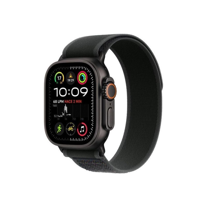 Smartwatch apple watch ultra 2 gps + cell 49mm black titanium trail loop s - m