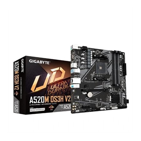 Placa base gigabyte base a520m ds3h v2 matx am4