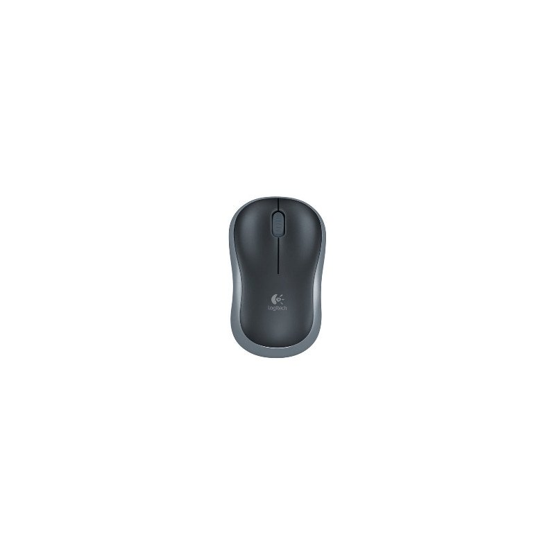 Mouse raton logitech m185 optico wireless inalambrico gris 2.4ghz
