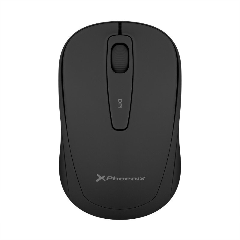 Phoenix m250 ratn inalmbrico 2.4 ghz receptor usb hasta 1600 dpi compatible con pc mac porttil color negro