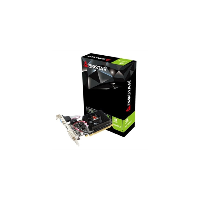 Tarjeta grafica biostar nvidia gt 210 1gb ddr3 hdmi d - sub dvi pci express 2.0