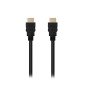 Cable hdmi 2.0 premium tipo a a hdmi tipo a nanocable 3m -  macho - macho -  alta velocidad -  4k -  18gbps -  negro