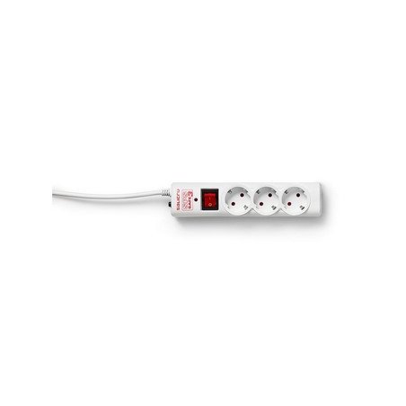 Regleta salicru sps safe 3 3 tomas schuko control sobretensiones