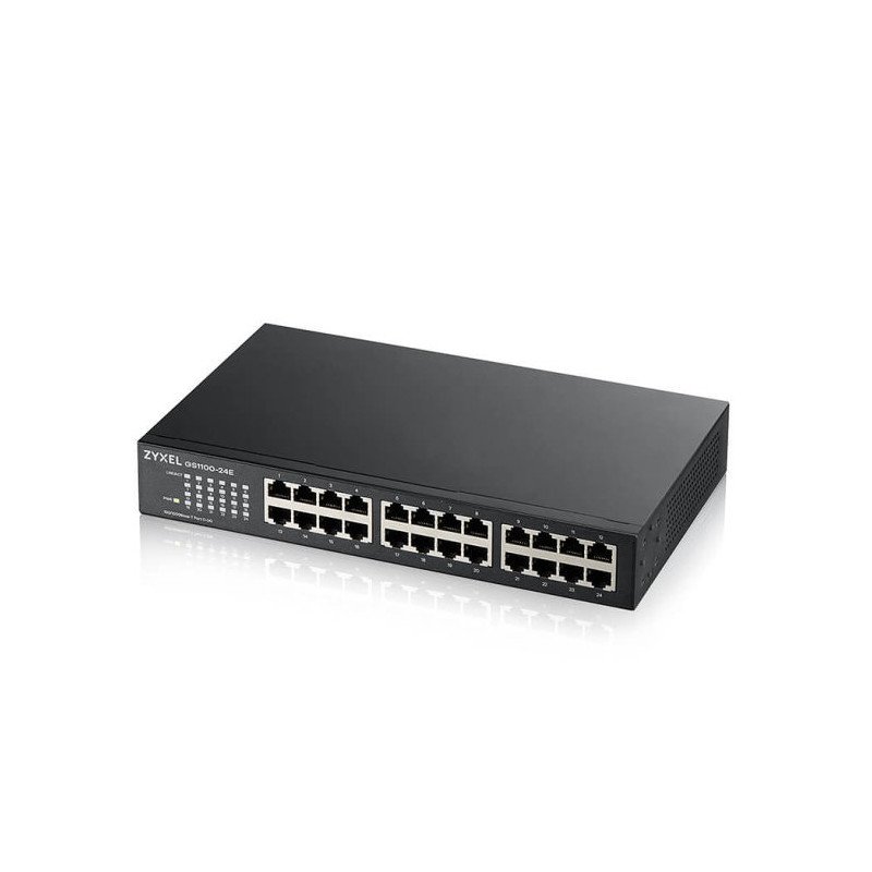 Switch 24 puertos zyxel gigabit ethernet no gestionable v3