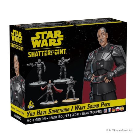 Juego de mesa star wars shatterpoint you have something i want squad pack edad recomendada 14 aos