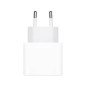 Cargador original apple 20w usb tipo c carga rapida - blanco - no incluye cable