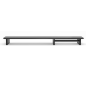 Phoenix Harmony supporto rialzato per monitor in legno per scrivania nero con vassoio rivestito in feltro