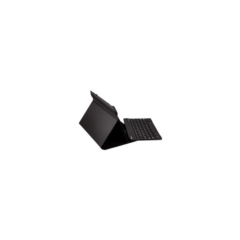 Funda universal gripcase silver ht para tablet 9 - 10 pulgadas + teclado bluetooth negro