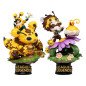 Set de 2 figuras beast kingdom dstage league of legends nunu beelump y heimerstinger