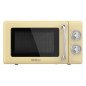 Microondas cecotec proclean 3110 retro yellow 20l 700w