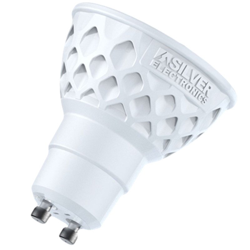 Bombilla multi led silver electronic eco dicroica 4w40w -  gu10 -  3.000k -  120 -  390lm -  luz calida -  a+