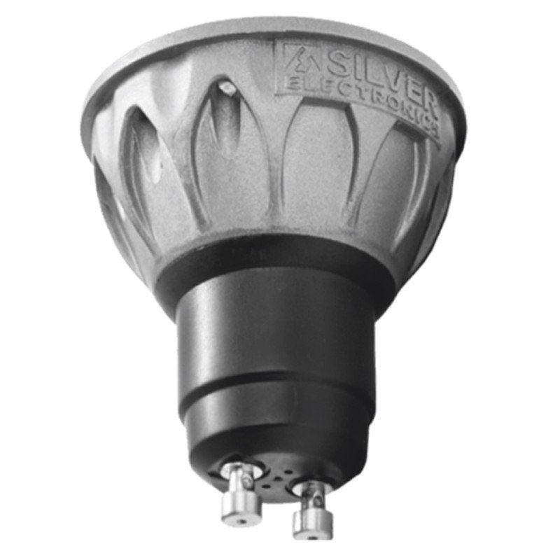 Bombilla led evo silver electronic dicroica 8w80w -  gu10 -  3000k -  38 -  690lm -  luz calida l -  a+