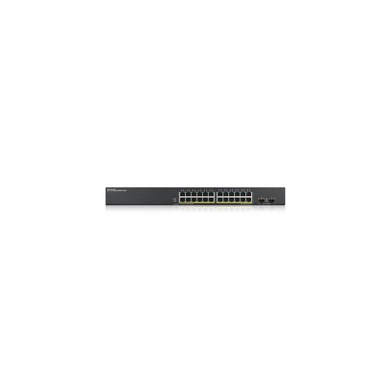 Switch 26 puertos zyxel gs1900 - 24hpv2 24 puertos gigabit ethernet 2 puertos sfp