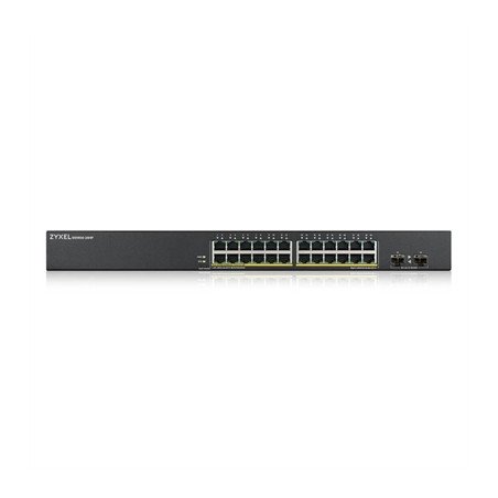 Switch 26 puertos zyxel gs1900 - 24hpv2 24 puertos gigabit ethernet 2 puertos sfp